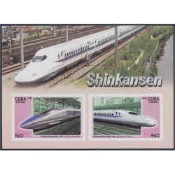 Cuba HB 255 2009 Trenes Trains MNH Cuba HB 255 2009 Trenes Trains MNH