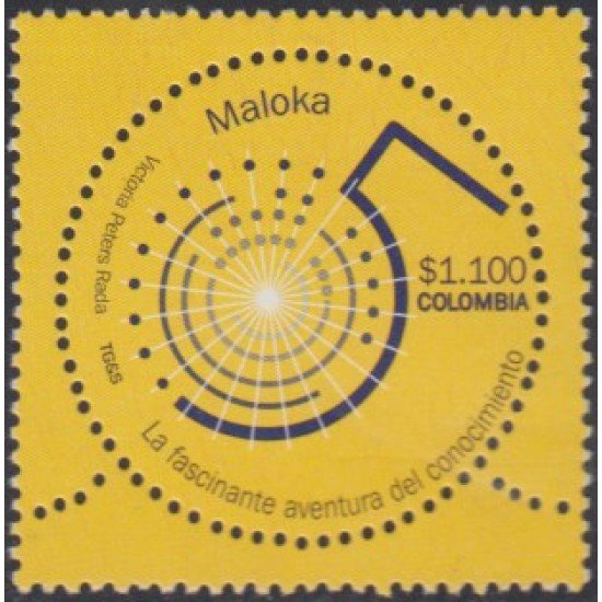 Colombia 1275 2004 Maloka. Centro de investigación tegnológico y científico MNH Colombia 1275 2004 Maloka. Centro de investigación tegnológico y científico MNH