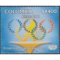 Colombia 1276 2004 Juegos Olímpicos de Verano en Athenas MNH