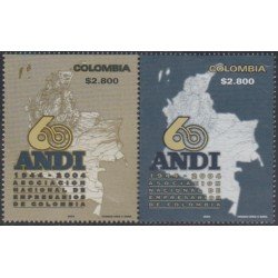 Colombia 1289/1290 2004 60 Años de ANDI MNH