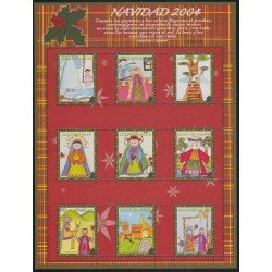 Colombia MP 1310/1318 2004 Navidad MNH