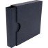 Lindner 82008201-B Hartberger Carpeta de anillas LUXUS azul (LKL-B)