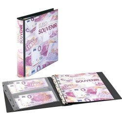 Lindner 1138 Álbum de quilates para billetes de recuerdo de 0 euros con 10 hojas de papel de aluminio Lindner 1138 Álbum de quilates para billetes de recuerdo de 0 euros con 10 hojas de papel de aluminio