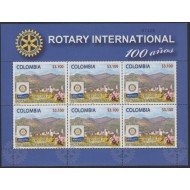 Colombia 1323 2005 100° de Rotary Club MNH Colombia 1323 2005 100° de Rotary Club MNH