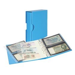 Lindner S3542BN-5 Álbum PUBLICA M COLOR con 10 páginas a doble cara en 2 diseños diferentes, Azul Lindner S3542BN-5 Álbum PUBLICA M COLOR con 10 páginas a doble cara en 2 diseños diferentes, Azul