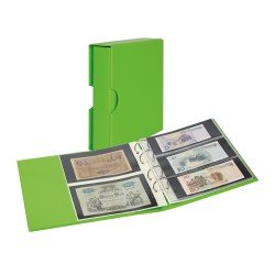 Lindner S3542BN-4 Álbum PUBLICA M COLOR con 10 páginas a doble cara en 2 diseños diferentes, Verde Lindner S3542BN-4 Álbum PUBLICA M COLOR con 10 páginas a doble cara en 2 diseños diferentes, Verde