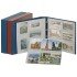 Lindner 3008-B Carpeta de anillas STANDARD XL con funda azul