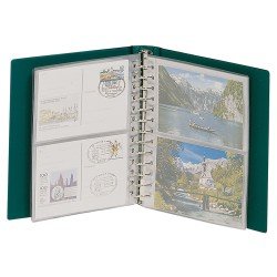 Lindner 1103K-G  Álbum postal CLÁSICO Verde