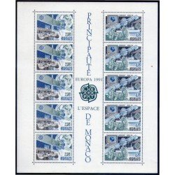 Monaco HB 52 1991 Europa El Espacio MNH