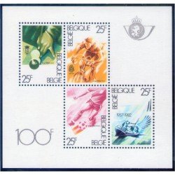 Bélgica HB 58 1982 Deportes Sports MNH