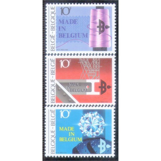 Bélgica 2103/05 1983 Exportaciones belgas MNH