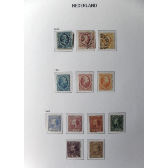 Colección Collection Holanda Nederland 1852 - 1990 