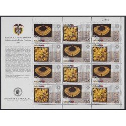 Colombia MP 1319/1320a 2005 Museo del Oro  MNH