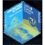 España Spain 5408 2020 Constructores de Europa Robert Schuman MNH Tarifa B España Spain 5408 2020 Constructores de Europa Robert Schuman MNH Tarifa B