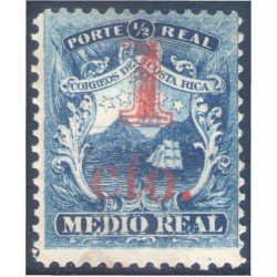 Costa Rica 5 1881/83 Escudos Shields MH