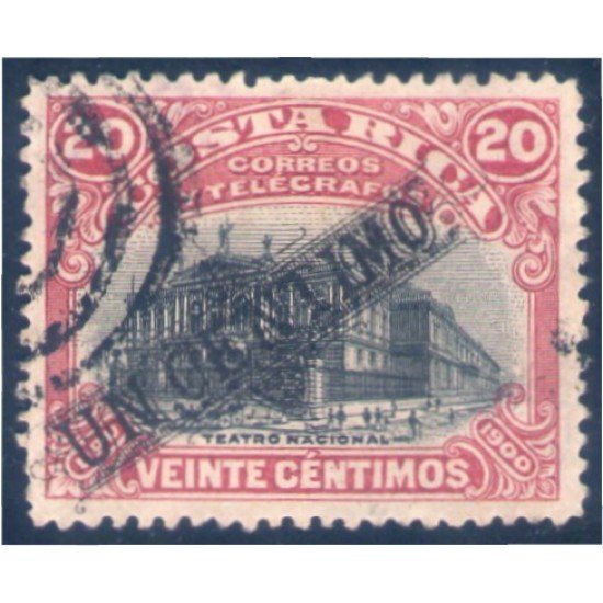 Costa Rica 54a 1903 Teatro Nacional San José usado