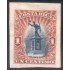 Costa Rica 55b 1907 Estatua de J. Santa María MH Sin dentar 