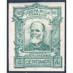 Costa Rica 112a 1923 Jesús Jiménez MH sin dentar 