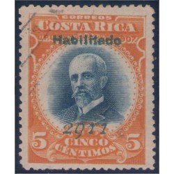 Costa Rica 78b 1911 Mauro Fernández usado sb 2911 Costa Rica 78b 1911 Mauro Fernández usado sb 2911