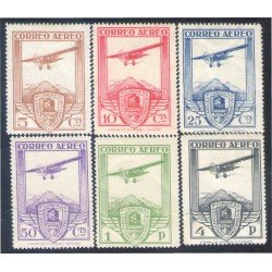 España Spain 483/88 1930 Congreso Ferrocarriles  Avión MH