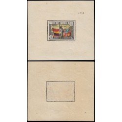 España Spain 766 1938 Hojita Constitución EEUU MNH España Spain 766 1938 Hojita Constitución EEUU MNH