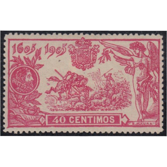 España Spain 262 (257/66) 1905 Quijote MH España Spain 262 (257/66) 1905 Quijote MH