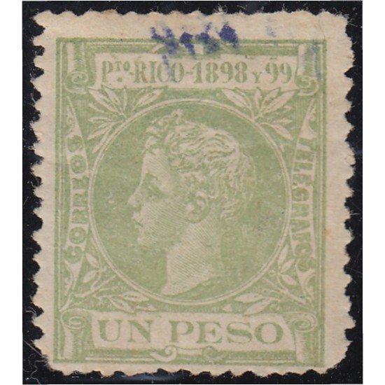 Puerto Rico 148 (130/49) 1898 Alfonso XIII usado Puerto Rico 148 (130/49) 1898 Alfonso XIII usado