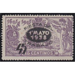España Spain 761 ( 761/62 ) 1938 Fiesta del Trabajo MH España Spain 761 ( 761/62 ) 1938 Fiesta del Trabajo MH