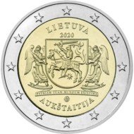 Lituania 2020 2 € euros conmemorativos Aukstaitija Lituania 2020 2 € euros conmemorativos Aukstaitija