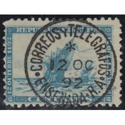 Argentina 92 1892 4º Centenario del descubrimiento de América usado