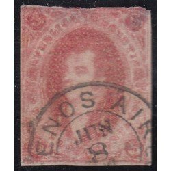 Argentina 14a 1867 Efigie de Bernadino Rivadavia usado