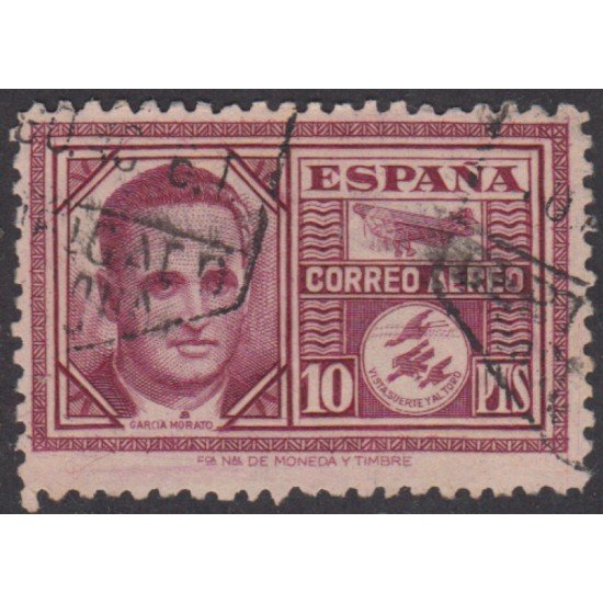 España Spain 992 ( 991/92 ) Haya y García Morato 1945 usado