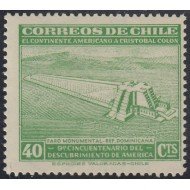 Chile 212 1945 Faro Monumental MNH Chile 212 1945 Faro Monumental MNH