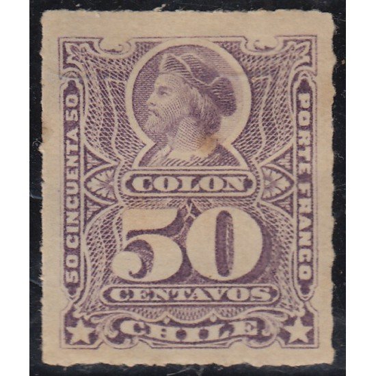 Chile 30a 1878/99 Cristobal Colón MH