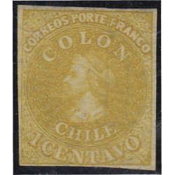 Chile 7 1861/67 Cristobal Colón MH