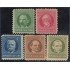 Cuba 184b + 185b + 187b + 188Ba + 189a 1925/45 Hombres de Estado MH 