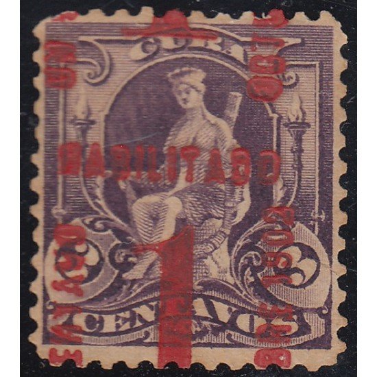 Cuba 147c 1902 Alegoría sin goma Cuba 147c 1902 Alegoría sin goma