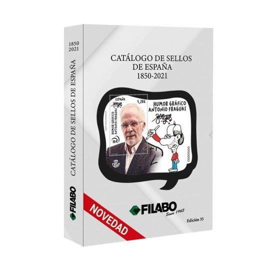 Catálogo Filabo España 1850 - 2021 Sellos de España 35 Edición Catálogo Filabo España 1850 - 2021 Sellos de España 35 Edición