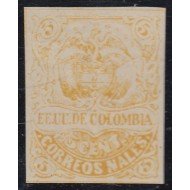 Colombia 51 1870/79 Escudo Shield MH Colombia 51 1870/79 Escudo Shield MH