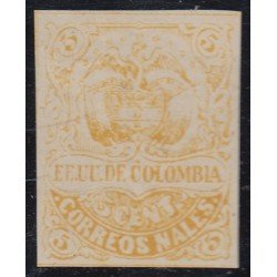 Colombia 51 1870/79 Escudo Shield MH