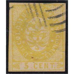 Colombia 29a 1865 Escudo Shield Estados Unidos de Colombia usado 