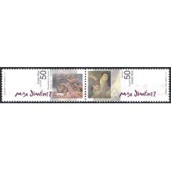 Costa Rica 679/80 2000 Homenaje al pintor Max Jimenez MNH