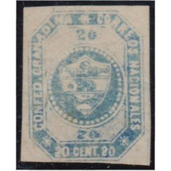 Colombia 9 1860 Escudo Shield MH 
