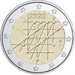 Finlandia 2020 2 € euros conmemorativos Universidad Turku 