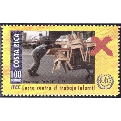 Costa Rica 696 2001 Lucha contra el trabajo infantil MNH