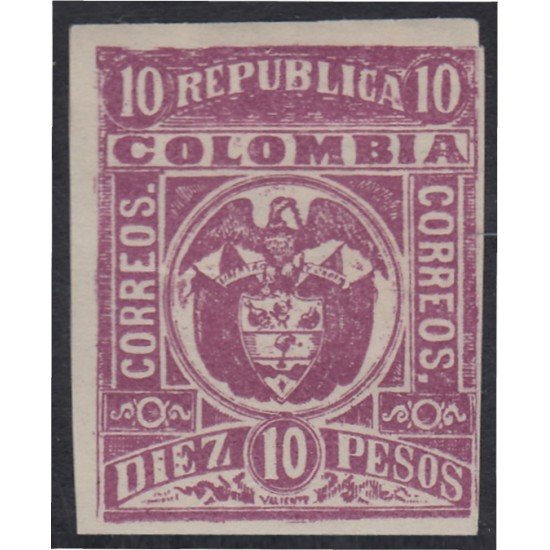 Colombia 169A 1903 Escudo Shield MH