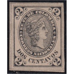 Colombia 66 1881 Libertad  Liberty MH