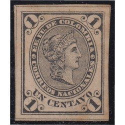 Colombia 65a 1881 Libertad  Liberty MH