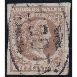 Colombia 55b 1876/80 Libertad Liberty usado