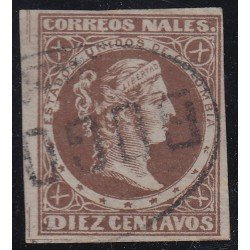 Colombia 55a 1876/80 Libertad Liberty usado